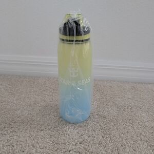 Royal Caribbean Yellow and Blue Water Bottle